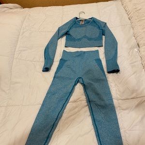 Blue Gymshark leggings M